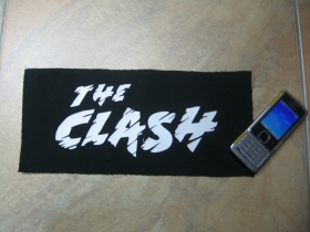 The Clash  chrbtová nášivka cca. 30x12cm  (po krajoch neobšívaná)