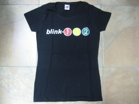 Blink 182  čierne dámske tričko 100%bavlna  