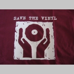 Save The Vinyl pánske tričko 100%bavlna značka Fruit of The Loom