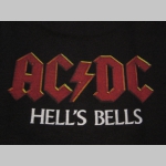 AC/DC čierne pánske tričko materiál 100% bavlna