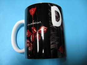 Depeche Mode - porcel&aacute;nov&yacute; poh&aacute;r - &scaron;&aacute;lka s u&scaron;kom, objemom cca. 0,33L