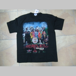 The Beatles čierne pánske tričko 100%bavlna