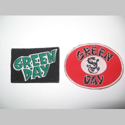 Green Day, vyšívaná nášivka cca 7x4cm, cena za 1ks!!!  