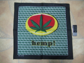 Ganja, Šatka 100%bavlna, cca.52x52cm 