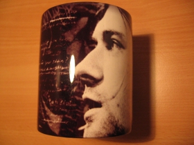 Kurt Cobain - Nirvana porcelánová šálka s uškom, objemom cca. 0,33L