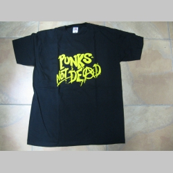 Punks not Dead  pánske tričko 100 %bavlna Fruit of The Loom