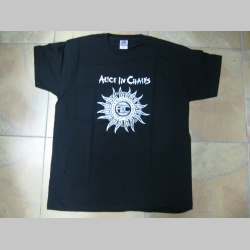 Alice in Chains čierne pánske tričko materiál 100% bavlna