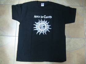 Alice in Chains čierne pánske tričko materiál 100% bavlna