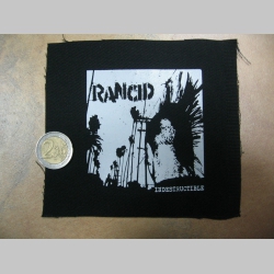 Rancid   malá potlačená nášivka rozmery cca. 12x12cm (neobšívaná)