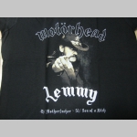 Motorhead Lemmy čierne dámske tričko 100%bavlna