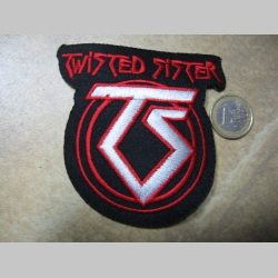 Twisted Sister nažehľovacia nášivka vyšívaná (možnosť nažehliť alebo našiť na odev)