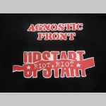 Agnostic Front čierne dámske tričko 100%bavlna