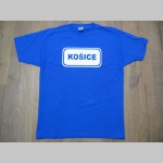 Košice   "mestská tabuľa" pánske tričko 100 %bavlna Fruit of The Loom