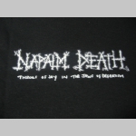 Napalm Death čierne pánske tričko materiál 100% bavlna