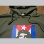 Che Guevara   mikina s kapucou stiahnutelnou šnúrkami a klokankovým vreckom vpredu 
