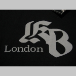 Knightsbridge London čierne pánske tričko materiál 100% bavlna