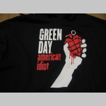 Green Day  čierna pánska mikina s kapucou 80%bavlna 20%polyester 