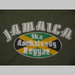Jamaica SKA Rocksteady Reggae -  mikina s kapucou stiahnutelnou šnúrkami a klokankovým vreckom vpredu