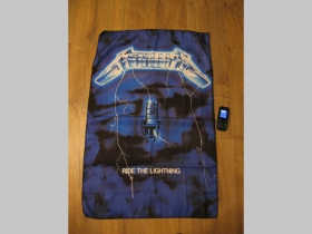 Metallica vlajka rozmery cca. 89x56cm materi&aacute;l 100%polyester