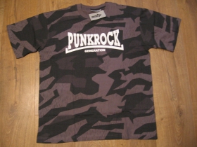 Punkrock Generation nočn&yacute; " rusk&yacute; " mask&aacute;č - Nightcamo SPLINTER, p&aacute;nske tričko 100%bavlna