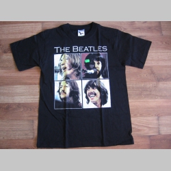 Beatles čierne pánske tričko 100%bavlna 