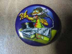 Rasta DJ, odznak priemer cca.30mm