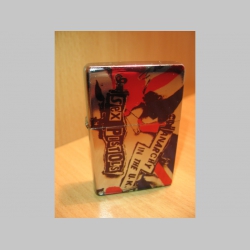 Sex Pistols - doplňovací benzínový zapalovač s vypalovaným obrázkom (balené v darčekovej krabičke)