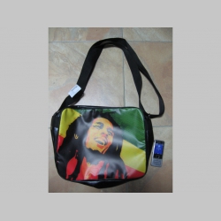 Bob Marley taška cez plece s nastaviteľným rameným pásom, rozmery cca. 35x28x10cm, materiál Polyester/Nylón