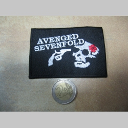 Avenged Sevenfold, vyšívaná nažehľovacia nášivka (možnosť nažehliť alebo našiť na odev) 