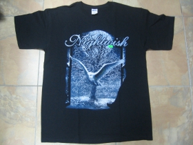 Nightwish čierne pánske tričko 100%bavlna materiál 100%bavlna