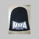 MMA Fighting   Zimná čiapka na založenie v zátylku s tlačeným logom univerzálna veľkosť 65%akryl 35%vlna
