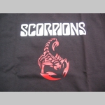 Scorpions čierne pánske tričko 100%bavlna
