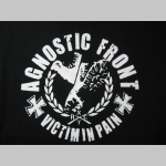 Agnostic Front čierne pánske tričko 100%bavlna