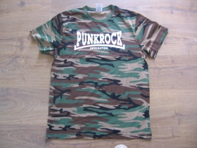 Punkrock Generation pánske maskáčové tričko 100 %bavlna 