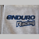 Enduro Racing  mikina na zips s kapucou stiahnuteľnou šnúrkami