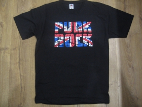 Punk rock Union Jack pánske tričko 100%bavlna značka Fruit of The Loom