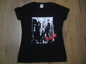 The Clash čierne dámske tričko 100%bavlna