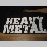 Heavy Metal  čierne tepláky s tlačeným Logom
