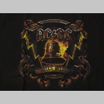 AC/DC čierne pánske tričko materiál 100% bavlna