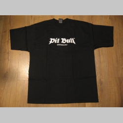 Pit Bull čierne pánske tričko s potlačou na chrbáte posledný kus!!!! veľkosť L Pit Bull čierne pánske tričko s potlačou na chrbáte posledný kus!!!! veľkosť L