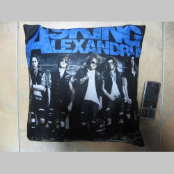 Asking Alexandria vankúšik cca.30x30cm 100%polyester