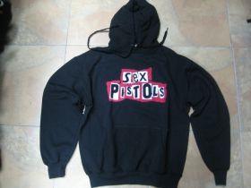 Sex Pistols  mikina s kapucou stiahnutelnou šnúrkami a klokankovým vreckom vpredu 