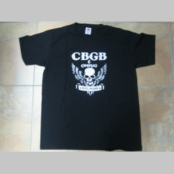 CBGB, club Legend, čierne pánske tričko 100% bavlna