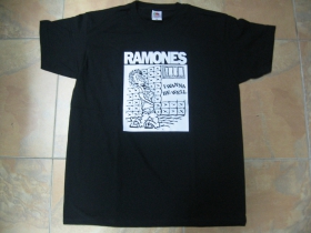 Ramones I Wanna Be Well čierne pánske tričko 100%bavlna 