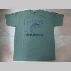 Fishing Champion rybárske tričko pánske 100%bavlna  značka Fruit of The Loom