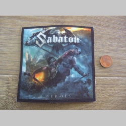 Sabaton ofsetová nášivka po krajoch neobšívaná cca. 9x9cm