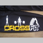 Crossfit  čierne tepláky s tlačeným logom