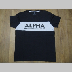 Alpha Industries pánske tričko materiál 100%bavlna farba: tmavomodrobiele