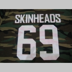 Skinheads 69 pánske maskáčové tričko 100 %bavlna 