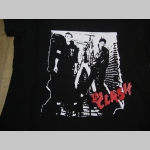 The Clash čierne dámske tričko 100%bavlna